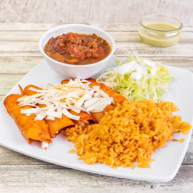 Vegetarian Enchiladas.