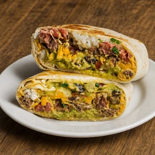 HUGE-rrito our Burrito is 😍