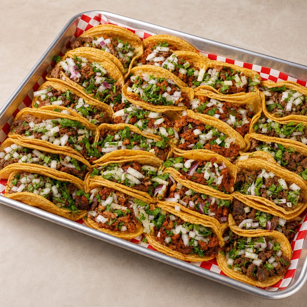 40 Street Taco Party Tray.