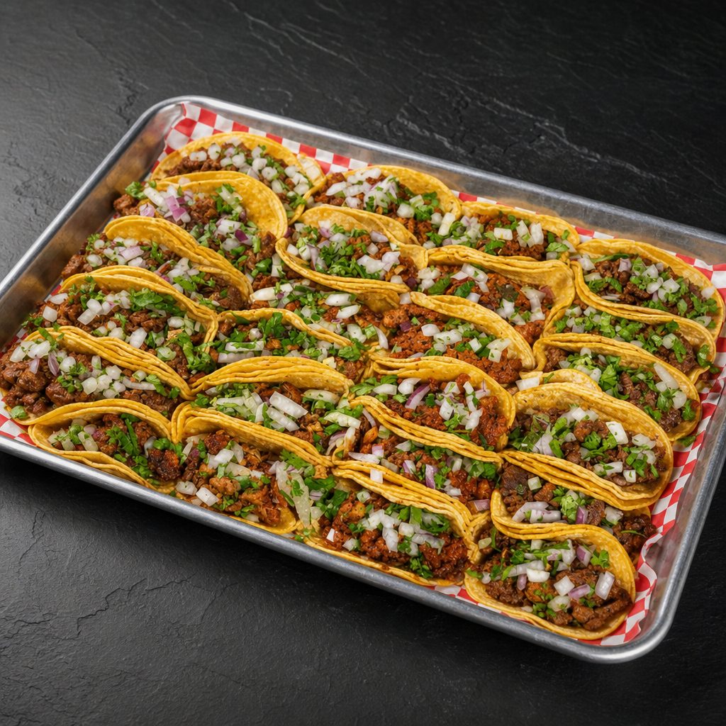 80 Street Taco Party Tray.