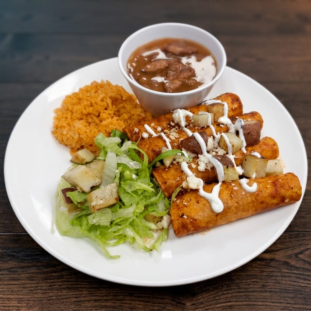 Enchilada Plate.