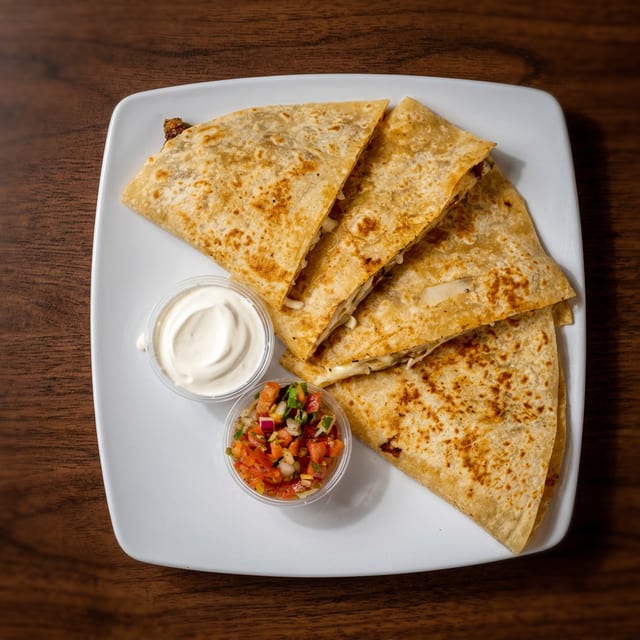 Vegetarian Quesadilla Grande.