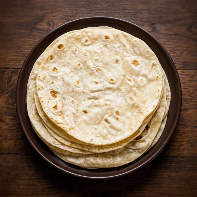 Order of 3 flour tortillas.