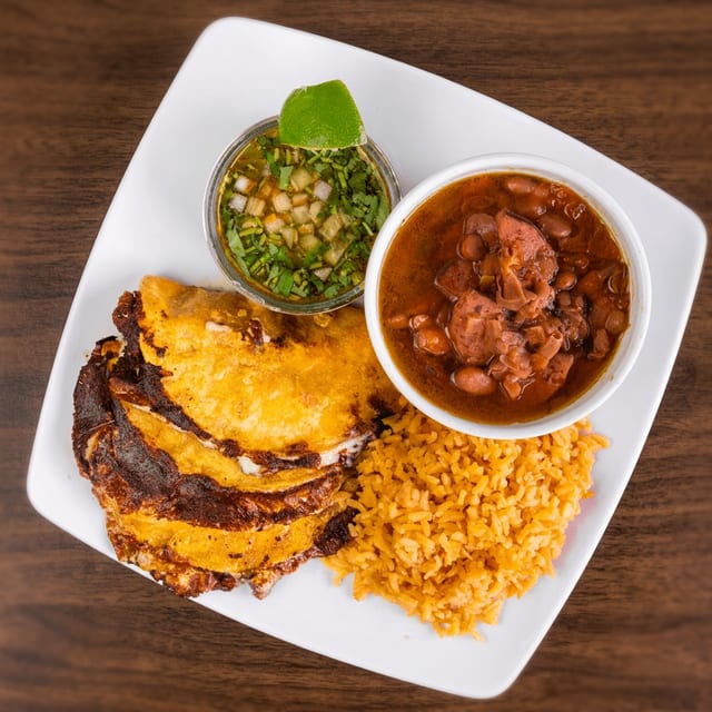 Veggie birrias Vegetarian.