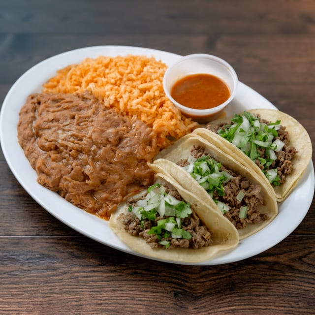 Taco Joe Plate.